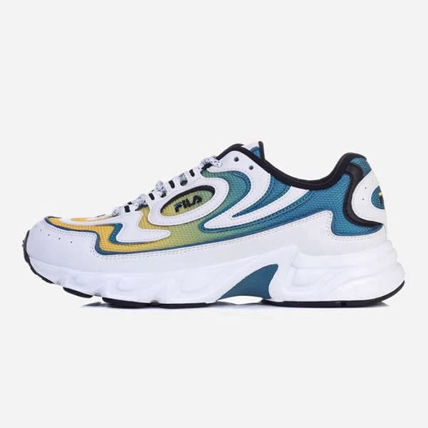 Fila Volante 98 Men's Lifestyle Shoes - Green/Yellow,NZ 816-98426